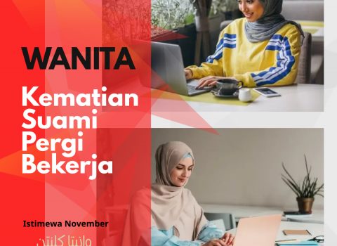 Wanita Kematian Suami Pergi Bekerja