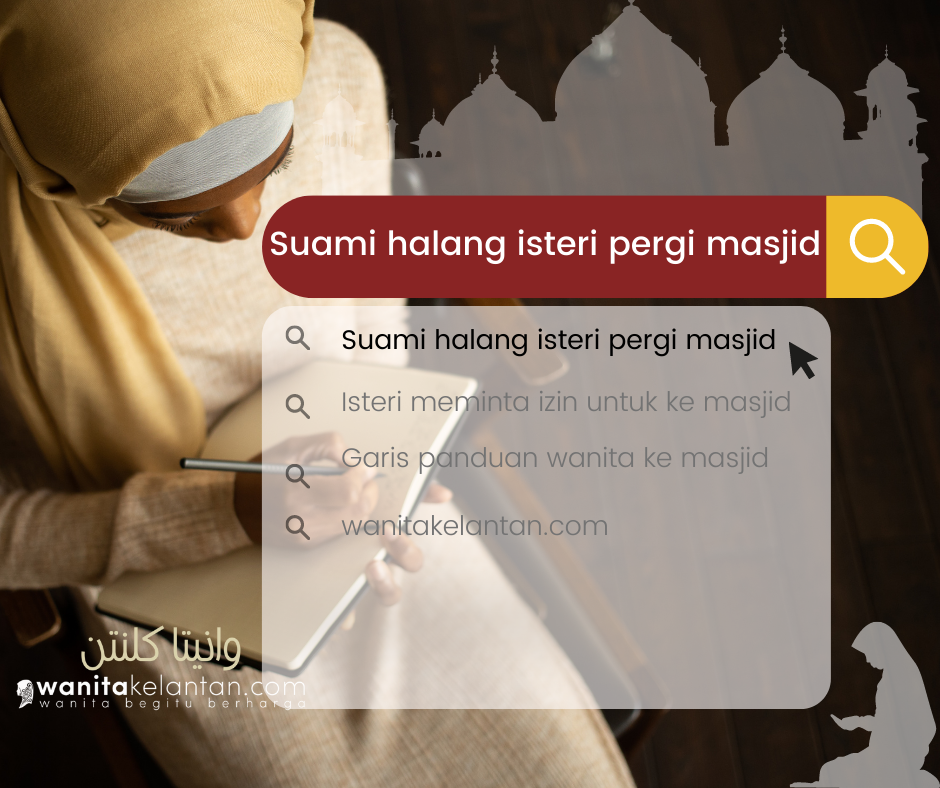 Suami Halang Isteri Dari Pergi Ke Masjid